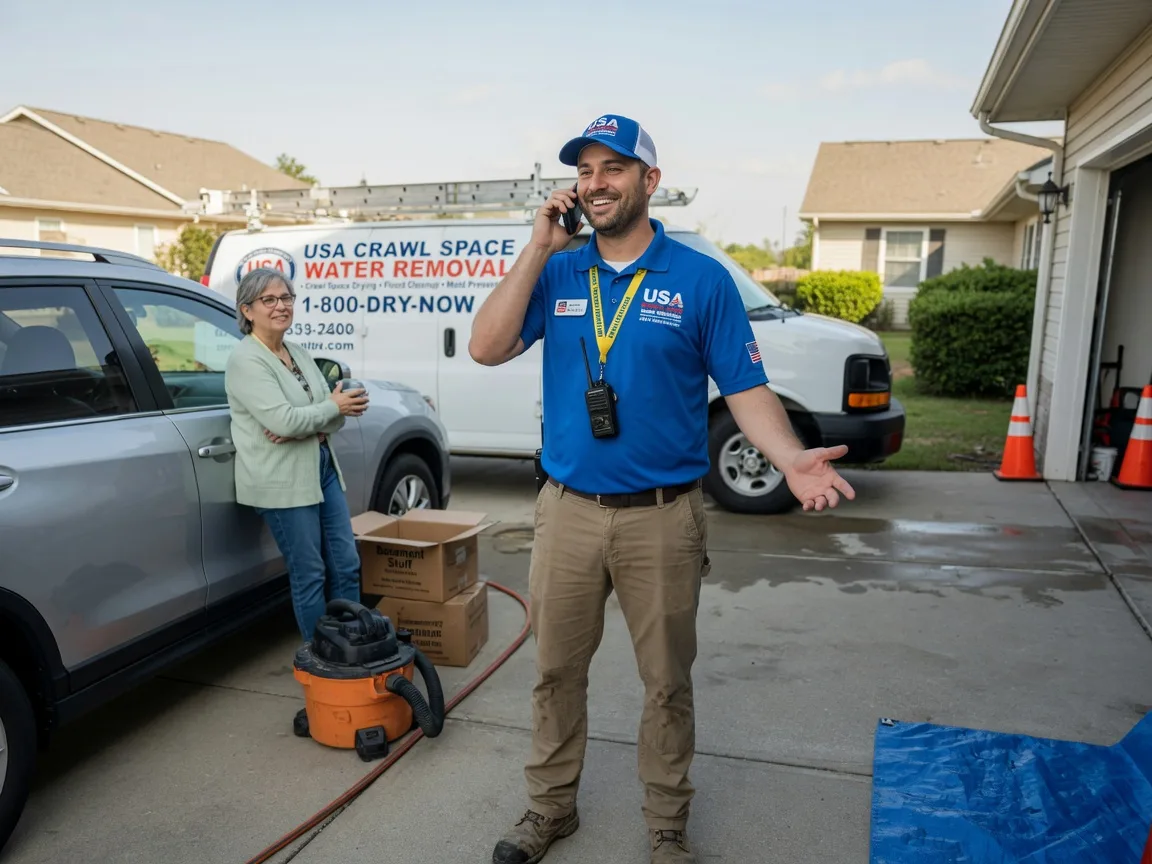 Crawl Space Water Removal Ponder, TX FAQs